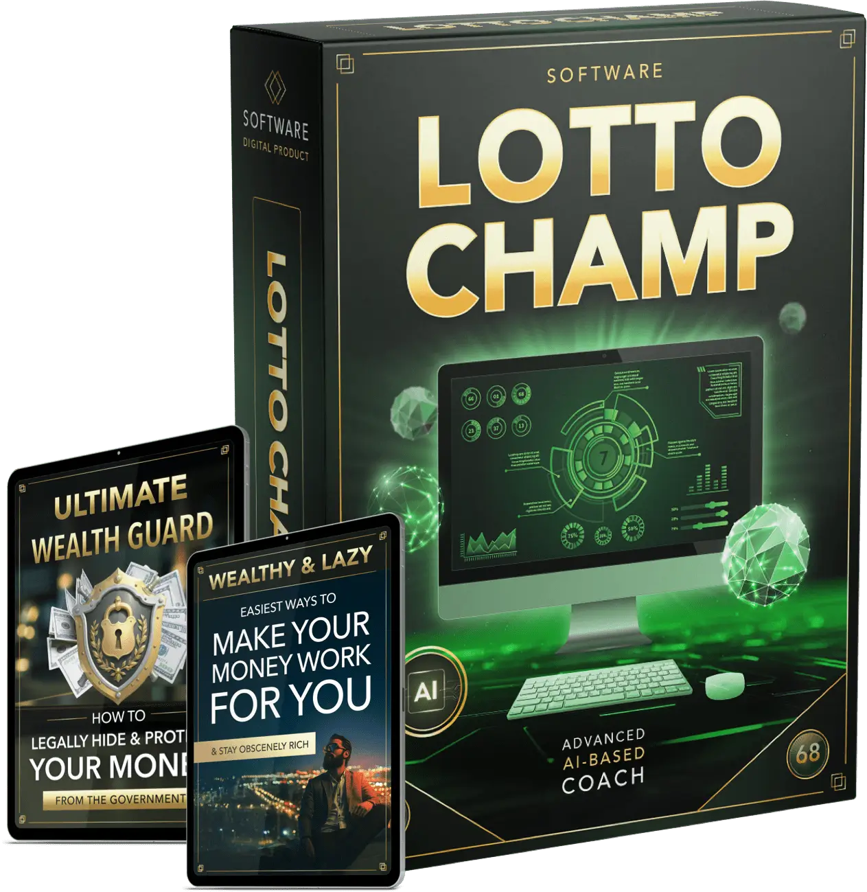 Lotto Champ with 2 Free Wealth Guides